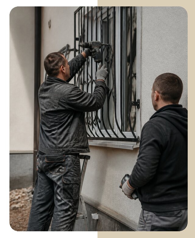 Установка наружных решеток в Отрадном от 5326 р. | ДвериЛегко-Трд
